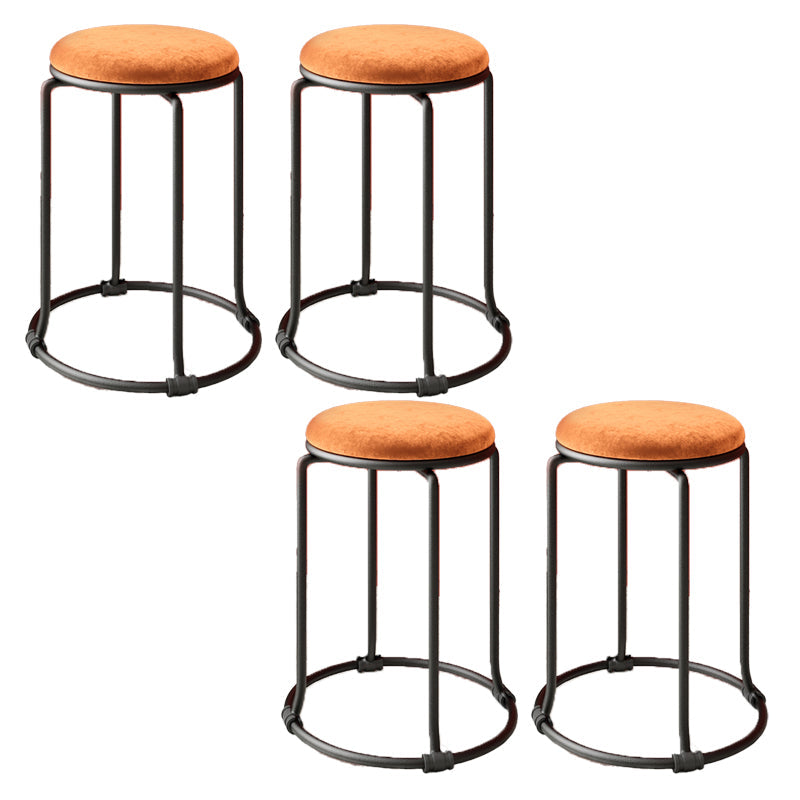 Glam Standard otomano redondo Round Velvet resistente a la lágrima otomana de interior resistente a la lágrima