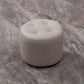 Modern Faux Leather Ottoman Plain Tufted Detail Round Footstool Ottoman Clearhalo 'furn' 'furn_ottomans_poufs' 'Furniture' 'Living Room Furniture' 'Ottomans & Poufs' 'ottomans_poufs' 5956480