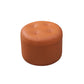 Modern Faux Leather Ottoman Plain Tufted Detail Round Footstool Ottoman Clearhalo 'furn' 'furn_ottomans_poufs' 'Furniture' 'Living Room Furniture' 'Ottomans & Poufs' 'ottomans_poufs' 5956481
