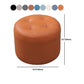 Modern Faux Leather Ottoman Plain Tufted Detail Round Footstool Ottoman Clearhalo 'furn' 'furn_ottomans_poufs' 'Furniture' 'Living Room Furniture' 'Ottomans & Poufs' 'ottomans_poufs' 5956513