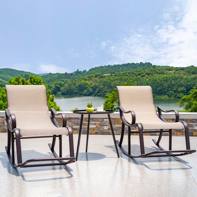 Ergonomic Wicker Rocking Chair with Cushion Spindle Rocking Accent Chair for Outdoor Clearhalo 'Chairs & Seating' 'furn' 'furn_rocking_chairs' 'Furniture' 'Living Room Furniture' 'Rocking Chairs' 'rocking_chairs' 5957188