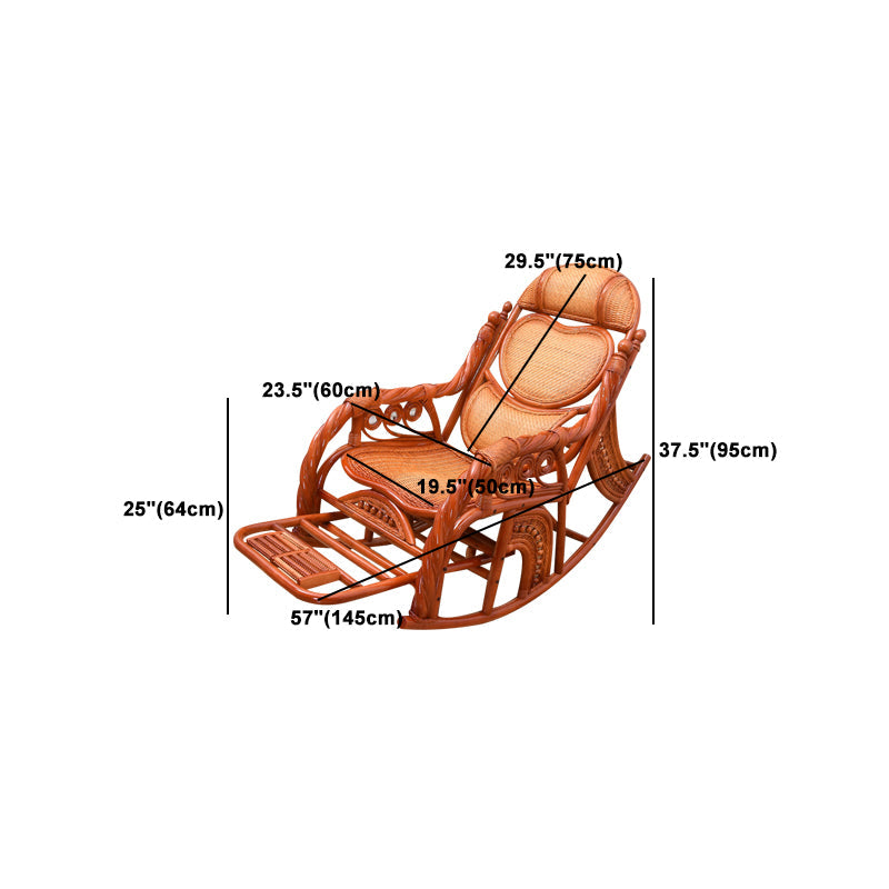 Finisque de tabac à bascule de broche traditionnelle avec chaise de culbuteur