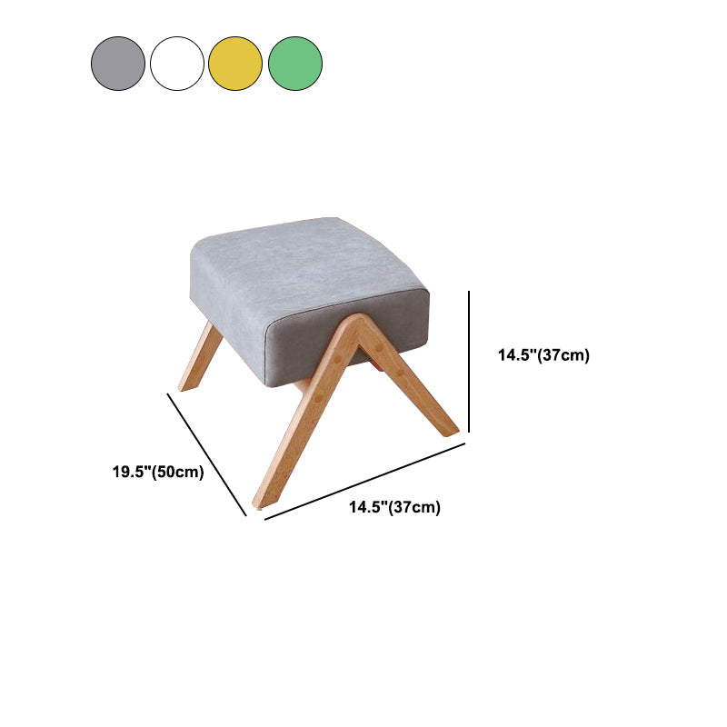 Chaise de culbuteur moderne rembourrée avec planeur de cadre gris pour le salon