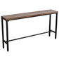 Industrial 1/2/5 Pieces Solid Wood Bar Table Set Fixed Counter Set Clearhalo 'Bar Furniture' 'furn' 'furn_home_bar_bar_sets' 'Furniture' 'Home Bars & Bar Sets' 'home_bar_bar_sets' 'Kitchen & Dining Furniture' 5957673