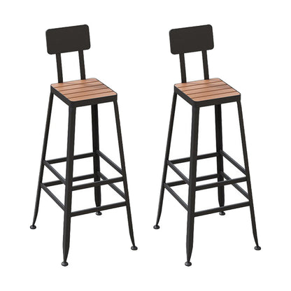 Set tavolo da bar industriale in legno Set bancone fisso da 1/2/5 pezzi per uso domestico