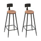 Set tavolo da bar industriale in legno Set bancone fisso da 1/2/5 pezzi per uso domestico