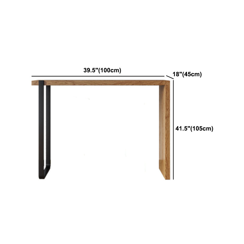 1/2/3 Pieces Modern Rectangular Pub Table Set Wooden Counter Table with Backless Stools Clearhalo 'Bar Furniture' 'furn' 'furn_home_bar_bar_sets' 'Furniture' 'Home Bars & Bar Sets' 'home_bar_bar_sets' 'Kitchen & Dining Furniture' 5957715