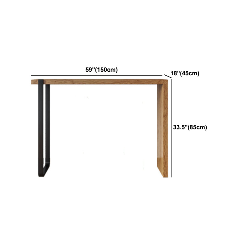 1/2/3 Pieces Modern Rectangular Pub Table Set Wooden Counter Table with Backless Stools Clearhalo 'Bar Furniture' 'furn' 'furn_home_bar_bar_sets' 'Furniture' 'Home Bars & Bar Sets' 'home_bar_bar_sets' 'Kitchen & Dining Furniture' 5957718