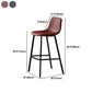 Indoor Glam Pub Set Natural 1/2/3 Pieces Wood and Metal Pub Table Set with Storage Clearhalo 'Bar Furniture' 'furn' 'furn_home_bar_bar_sets' 'Furniture' 'Home Bars & Bar Sets' 'home_bar_bar_sets' 'Kitchen & Dining Furniture' 5957752