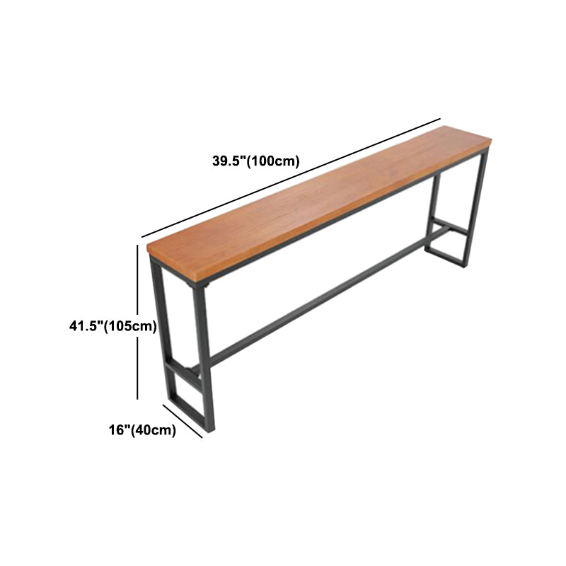 Trestle Solid Wood Counter Set 1/2/5 Pieces Natural Glam Indoor Table and Stool Set Clearhalo 'Bar Furniture' 'furn' 'furn_home_bar_bar_sets' 'Furniture' 'Home Bars & Bar Sets' 'home_bar_bar_sets' 'Kitchen & Dining Furniture' 5957763