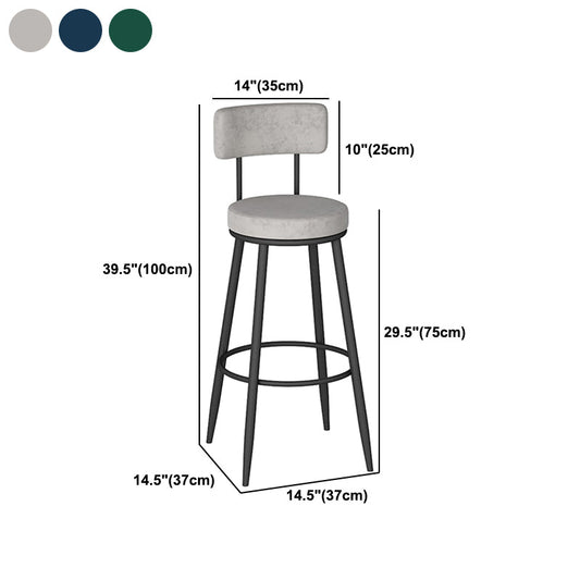 1/2/3 pezzi set da tavolo da pub rotondo set di pietre e metallo moderno
