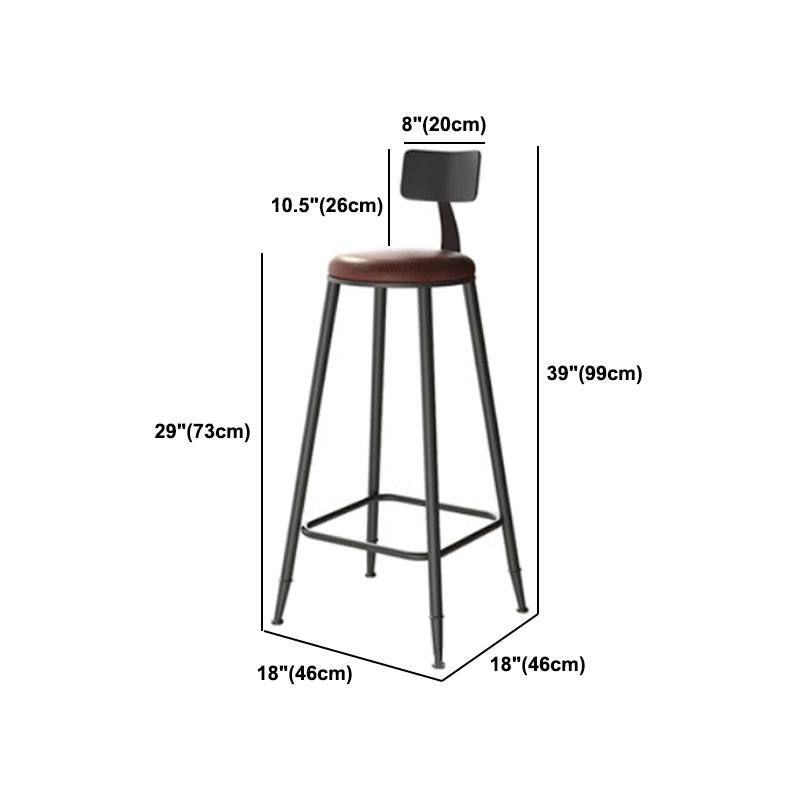 Indoor Bar Table Set Pine Solid Wood 1/7 Pcs Iron Base Bar Table and Stools Clearhalo 'Bar Furniture' 'furn' 'furn_home_bar_bar_sets' 'Furniture' 'Home Bars & Bar Sets' 'home_bar_bar_sets' 'Kitchen & Dining Furniture' 5957906