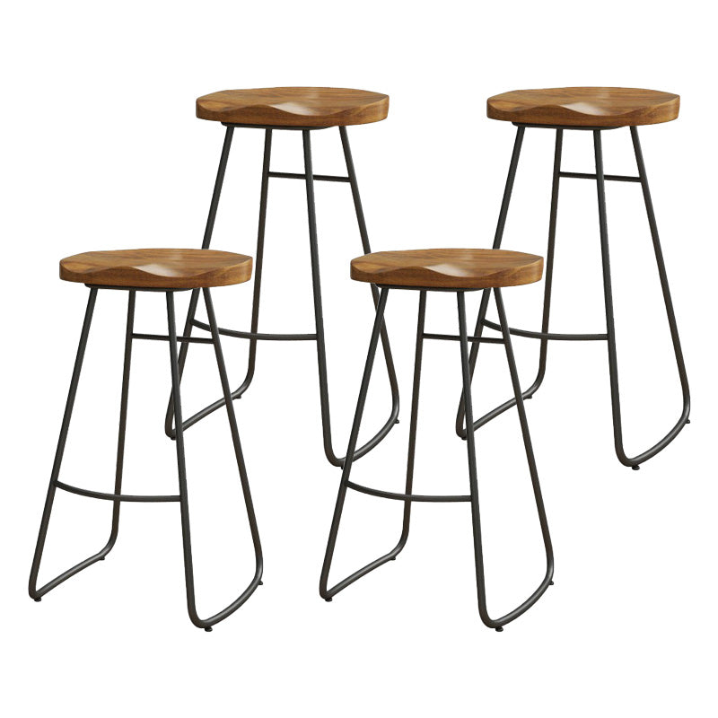 Juego de mesa de Pub rectangular moderna de 1/4/5/6 piezas, mesa de mostrador de madera con taburetes sin respaldo