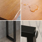 Juego de mesa de Pub rectangular moderna de 1/4/5/6 piezas, mesa de mostrador de madera con taburetes sin respaldo