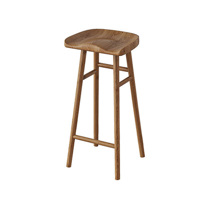 Juego de mesa de bar rectangular para interiores, mesa de bar de madera maciza de 1/3 piezas con taburete de bar sin respaldo