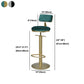 Contemporary Stone Bar Table Set 1/3 Pcs Metal Base Bar Table with Adjustable Stools Clearhalo 'Bar Furniture' 'furn' 'furn_home_bar_bar_sets' 'Furniture' 'Home Bars & Bar Sets' 'home_bar_bar_sets' 'Kitchen & Dining Furniture' 5957996