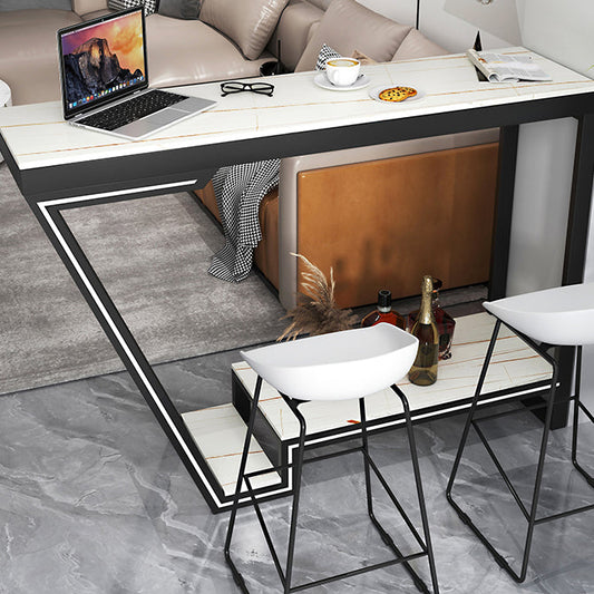 1/2/3 pezzi Balcony Bar Set Set meraviglioso bar in metallo in metallo con sgabelli da bar