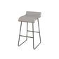 1/5 Pieces Geometric Bar Table Set Modern Wooden Home Table with Foot Bar Stools Grey 30"H Stool (Single) Clearhalo 'Bar Furniture' 'furn' 'furn_home_bar_bar_sets' 'Furniture' 'Home Bars & Bar Sets' 'home_bar_bar_sets' 'Kitchen & Dining Furniture' 5958049
