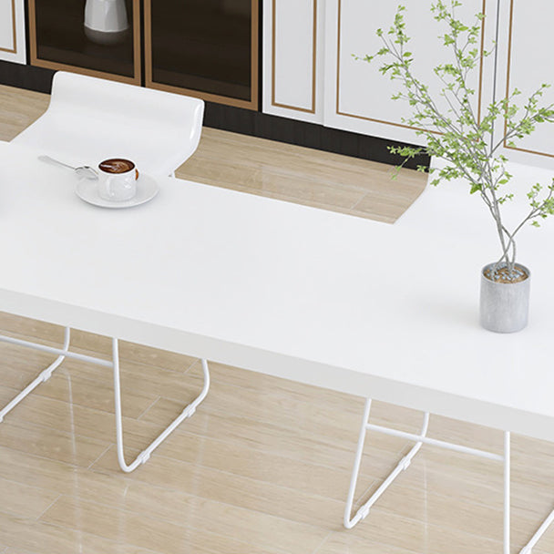 1/5 Pieces Geometric Bar Table Set Modern Wooden Home Table with Foot Bar Stools Clearhalo 'Bar Furniture' 'furn' 'furn_home_bar_bar_sets' 'Furniture' 'Home Bars & Bar Sets' 'home_bar_bar_sets' 'Kitchen & Dining Furniture' 5958050
