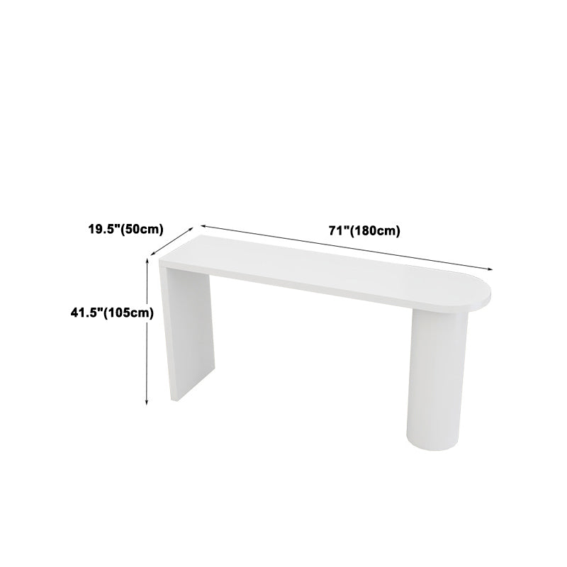 1/5 Pieces Geometric Bar Table Set Modern Wooden Home Table with Foot Bar Stools Clearhalo 'Bar Furniture' 'furn' 'furn_home_bar_bar_sets' 'Furniture' 'Home Bars & Bar Sets' 'home_bar_bar_sets' 'Kitchen & Dining Furniture' 5958055