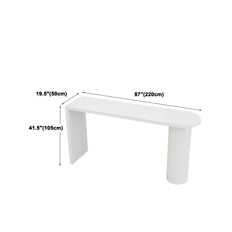 1/5 Pieces Geometric Bar Table Set Modern Wooden Home Table with Foot Bar Stools Clearhalo 'Bar Furniture' 'furn' 'furn_home_bar_bar_sets' 'Furniture' 'Home Bars & Bar Sets' 'home_bar_bar_sets' 'Kitchen & Dining Furniture' 5958056