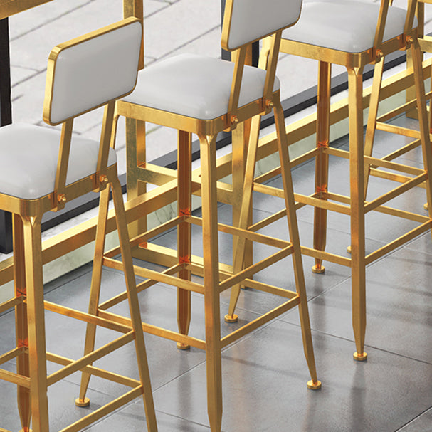 1/7/9/11 Pieces Rectangular Bar Set Gorgeous Style Marble Table with Bar Stools Clearhalo 'Bar Furniture' 'furn' 'furn_home_bar_bar_sets' 'Furniture' 'Home Bars & Bar Sets' 'home_bar_bar_sets' 'Kitchen & Dining Furniture' 5958070