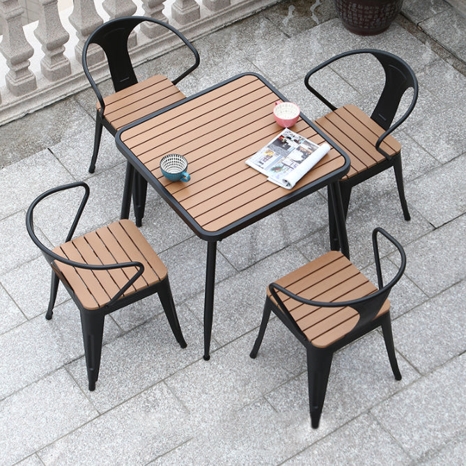 Ensemble de restauration en bois moderne en ingénieur 1/2/5/7 pièces de restauration pour usage domestique