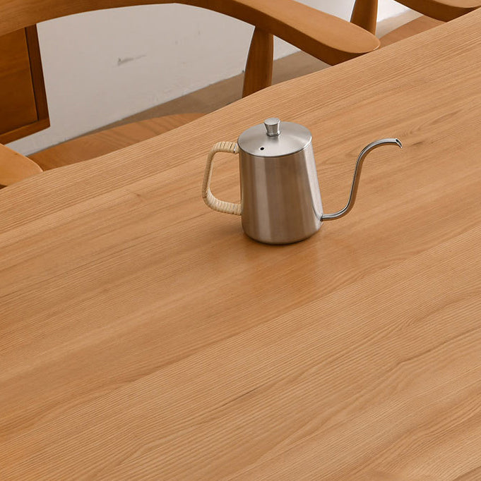 Ensemble de table à manger moderne 1/2/4/7 Table à manger en bois massif PCS avec chaises Windsor