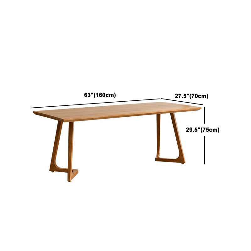 Ensemble de table à manger moderne 1/2/4/7 Table à manger en bois massif PCS avec chaises Windsor
