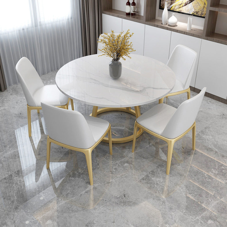 Eigentijdse ronde tafel set 1/2/5/7 stukken dinerset voor keuken