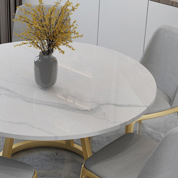 Eigentijdse ronde tafel set 1/2/5/7 stukken dinerset voor keuken