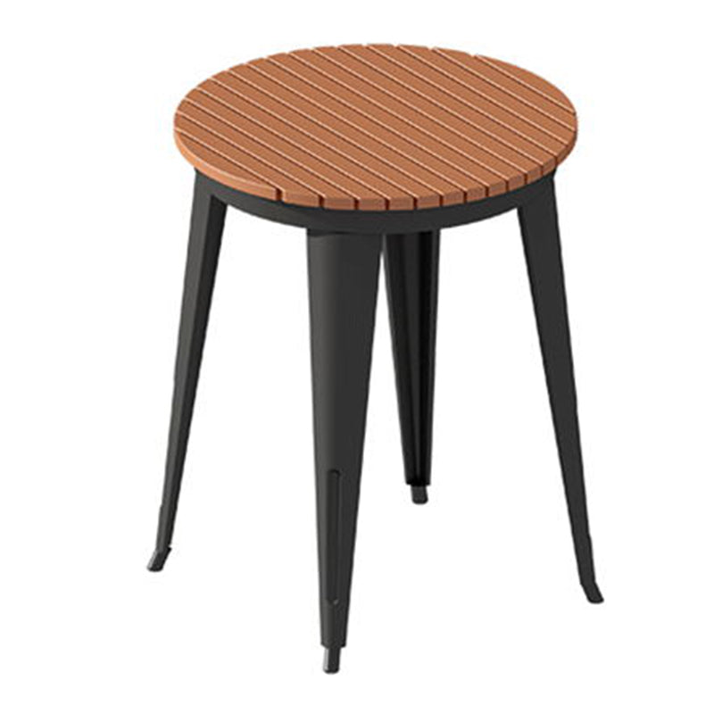 Ensemble de table en bois de style contemporain 1/2/3/5/7 Pièces Pièces Ensemble de restauration avec chaises en métal