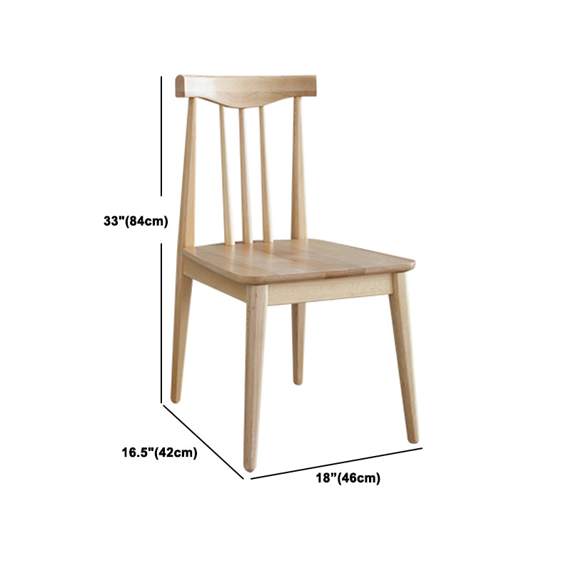 Ensemble de restauration rectangulaire moderne 1/2/5/7 Pieces Table à manger en bois massif avec chaises