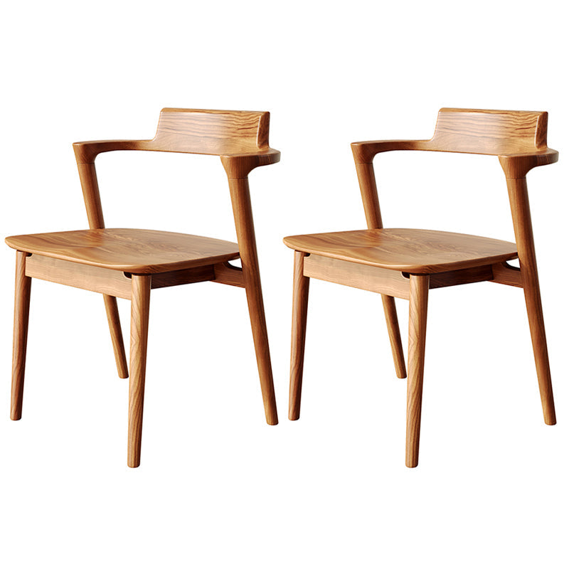 Modern 1/5/7 Pieces Dining Set Rectangle Pine Wood Dining Table for Dining Room 2 Wood Chairs Clearhalo 'Dining Room Sets' 'Dining Tables & Seating' 'dining_room_set' 'furn' 'furn_dining_room_set' 'Furniture' 'Kitchen & Dining Furniture' 5958394