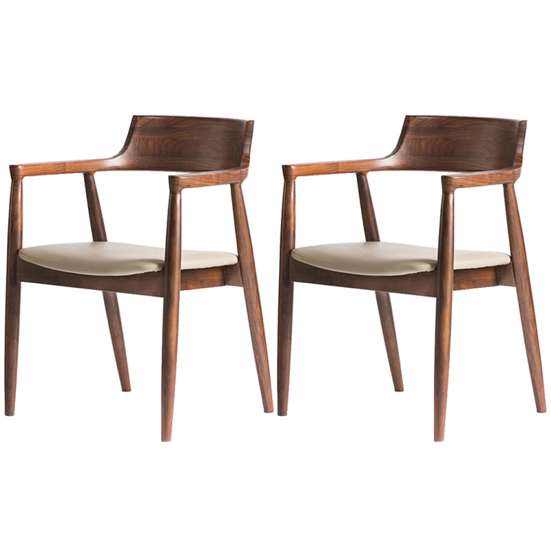 Modern 1/5/7 Pieces Dining Set Rectangle Pine Wood Dining Table for Dining Room 2 Grey Chairs Clearhalo 'Dining Room Sets' 'Dining Tables & Seating' 'dining_room_set' 'furn' 'furn_dining_room_set' 'Furniture' 'Kitchen & Dining Furniture' 5958395