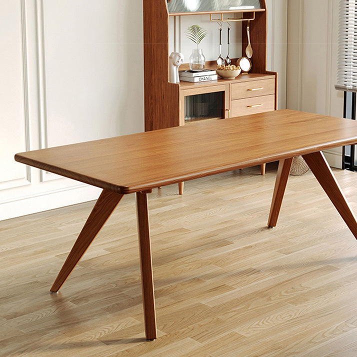 Modern 1/5/7 Pieces Dining Set Rectangle Pine Wood Dining Table for Dining Room Clearhalo 'Dining Room Sets' 'Dining Tables & Seating' 'dining_room_set' 'furn' 'furn_dining_room_set' 'Furniture' 'Kitchen & Dining Furniture' 5958401