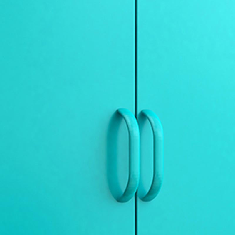 White Steel Wardrobe Cabinet with Adjustable Shelves Modern Wardrobe Closet Clearhalo 'Armoires & Wardrobes' 'armoires_wardrobes' 'Bedroom Furniture' 'furn' 'furn_armoires_wardrobes' 'Furniture' 5958455