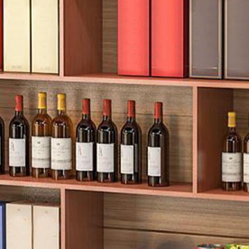 Modern Wall Mounted Bottle Wine Rack Manufactured Wood Wine Bottle Holder Clearhalo 'furn' 'furn_wine_racks' 'Furniture' 'Kitchen & Dining Furniture' 'Wine Racks' 'wine_racks' 5958575