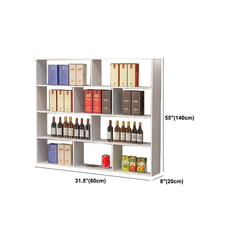 Modern Wall Mounted Bottle Wine Rack Manufactured Wood Wine Bottle Holder Clearhalo 'furn' 'furn_wine_racks' 'Furniture' 'Kitchen & Dining Furniture' 'Wine Racks' 'wine_racks' 5958587