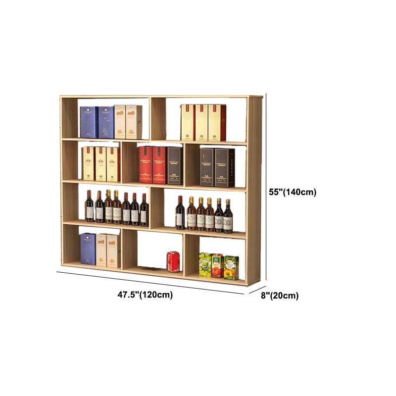 Modern Wall Mounted Bottle Wine Rack Manufactured Wood Wine Bottle Holder Clearhalo 'furn' 'furn_wine_racks' 'Furniture' 'Kitchen & Dining Furniture' 'Wine Racks' 'wine_racks' 5958589