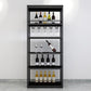 Modern Floor Wine Glass Stemware Rack Holder Metal Wine Rack Clearhalo 'furn' 'furn_wine_racks' 'Furniture' 'Kitchen & Dining Furniture' 'Wine Racks' 'wine_racks' 5958595