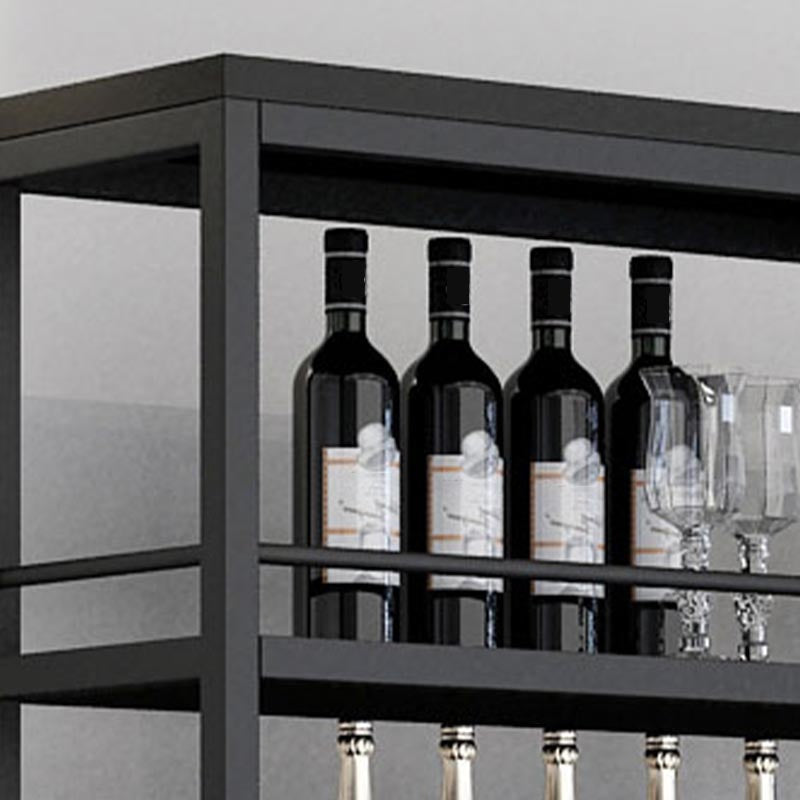 Modern Floor Wine Glass Stemware Rack Holder Metal Wine Rack Clearhalo 'furn' 'furn_wine_racks' 'Furniture' 'Kitchen & Dining Furniture' 'Wine Racks' 'wine_racks' 5958600