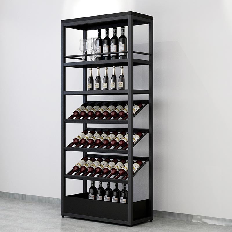 Modern Floor Wine Glass Stemware Rack Holder Metal Wine Rack Clearhalo 'furn' 'furn_wine_racks' 'Furniture' 'Kitchen & Dining Furniture' 'Wine Racks' 'wine_racks' 5958605