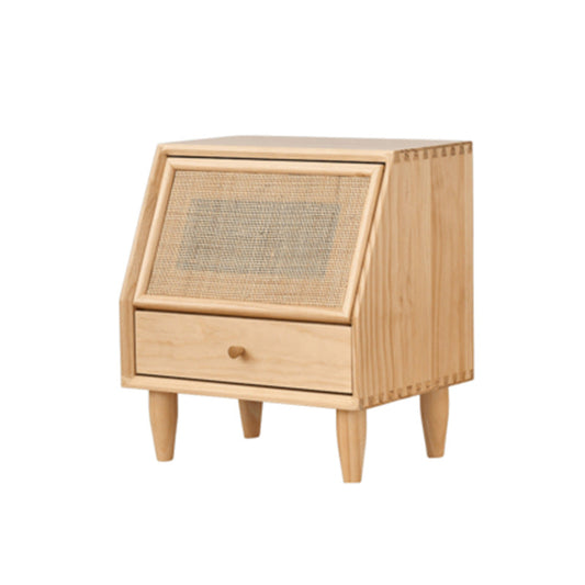 Modern Bed Nightstand Solid Wood Bedside Cabinet for Bedroom Clearhalo 'Bedroom Furniture' 'furn' 'furn_night_stand' 'Furniture' 'night_stand' 'Nightstands' 5958730