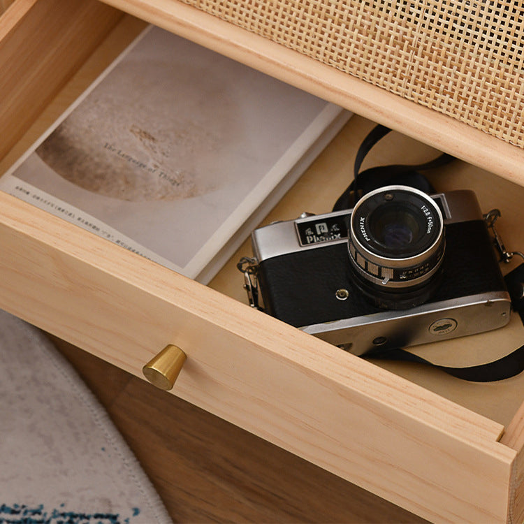 Modern Bed Nightstand Solid Wood Bedside Cabinet for Bedroom Clearhalo 'Bedroom Furniture' 'furn' 'furn_night_stand' 'Furniture' 'night_stand' 'Nightstands' 5958736