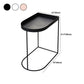 21.65" Tall Industrial Bedside Cabinet Metal Accent Table Nightstand