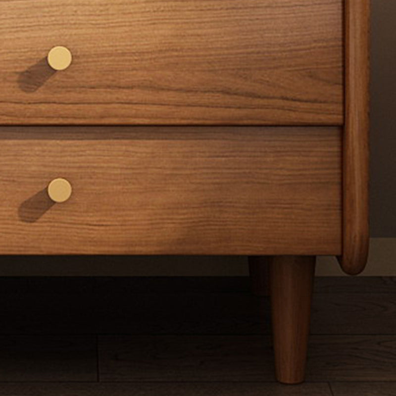 19,69 "Table de nuit Table armoire de chevet en bois massif avec 2 dessins