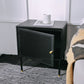 2 étagères Accent Table Table table de nuit en métal moderne, 19,7 "de haut