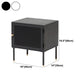 2 étagères Accent Table Table table de nuit en métal moderne, 19,7 "de haut