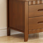Traditional Lower Shelf Nightstand Rubber Wood Bedside Cabinet with Drawers for Bedroom Clearhalo 'Bedroom Furniture' 'furn' 'furn_night_stand' 'Furniture' 'night_stand' 'Nightstands' 5958964